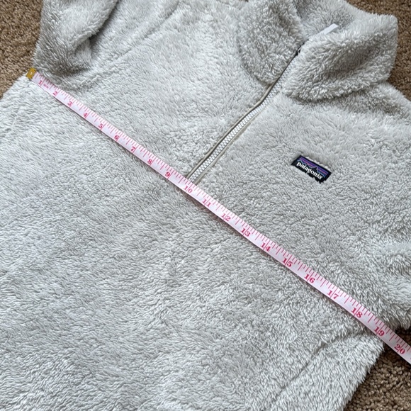 Patagonia Los Gatos 1/4 Zip Pullover Fleece Jacket Tailored Light Grey - Picture 6 of 7